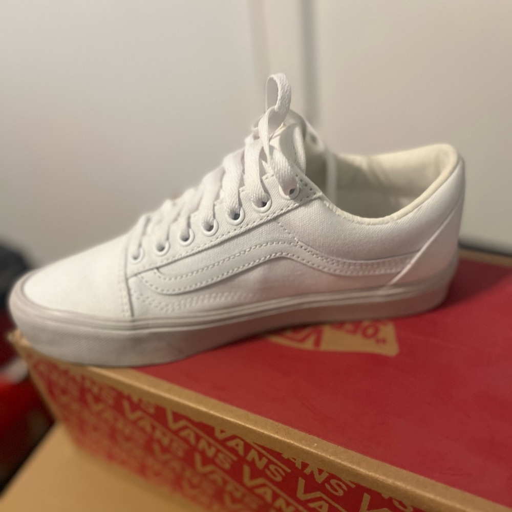 White Vans Sneakers